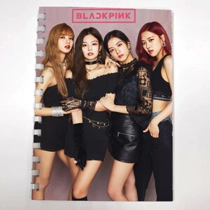 Блокнот Скетчбук к-поп Блекпінк BlackPink для малювання (sk0070)