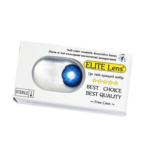 Кольорові лінзи «блу 1.1» ELITE LENS (LN038)