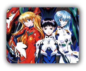 Килимок комп'ютерний аніме Євангеліон Evangelion 18х22 см (k144)