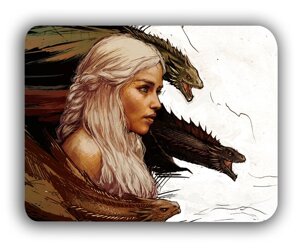 Килимок комп'ютерний Гра престолів Game of Thrones 18х22 см (k052)