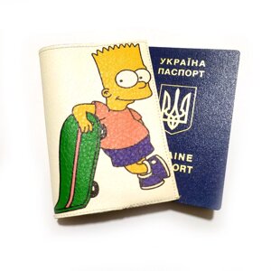 Обкладинка на паспорт Барт (OB_0007)