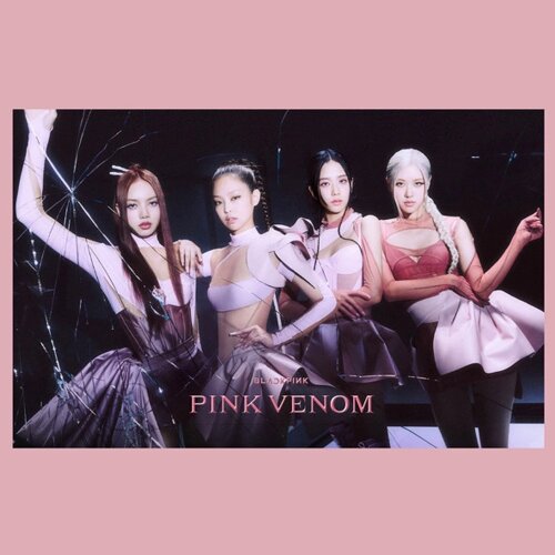 Подарунковий набір K-pop Box BLACKPINK Pink Venom 12 предметів (w120)