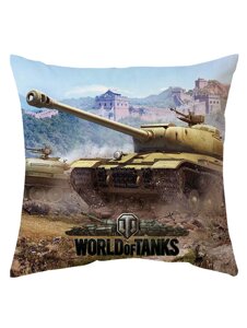 Подушка World of tanks двостороння 40х40 см (p0100)