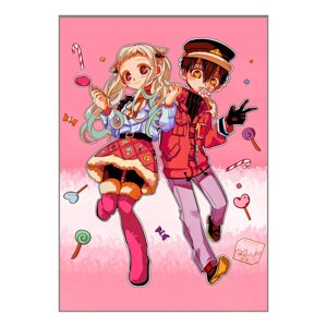 Постер плакат аніме Туалетний хлопчик Ханако - кун 42х29 см А3 (poster_0575)