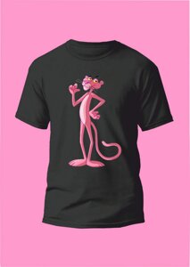 Футболка YOUstyle Рожева пантера (Pink Panther) 1057 Black M