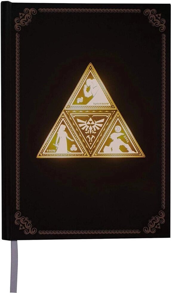 Блокнот Paladone The Legend of Zelda - Triforce Light Up Notebook ##от компании## Интернет-магазин «Game Cards» - ##фото## 1