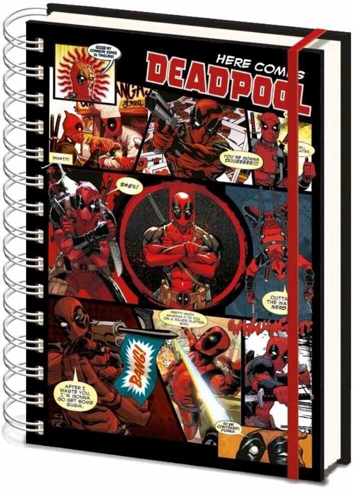 Блокнот Pyramid International Marvel Deadpool Comic Strip ##от компании## Интернет-магазин «Game Cards» - ##фото## 1