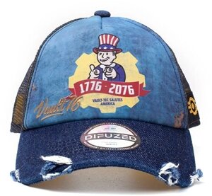 Кепка Difuzed Fallout - Vault 76 Vintage Trucker Cap