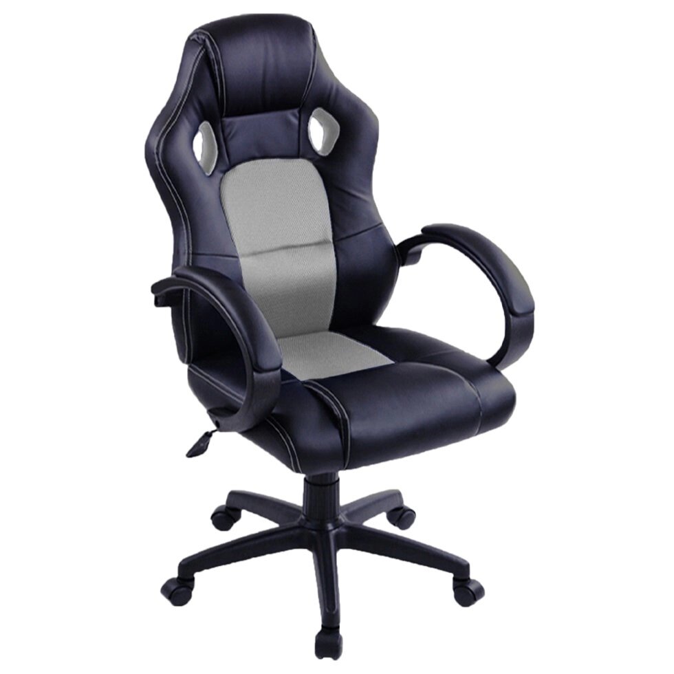Кресло геймерское Kesser Черный с серым (KG68bg) ##от компании## Интернет-магазин «Game Cards» - ##фото## 1
