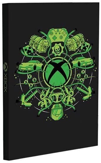 Paladone Xbox Блокнот - освітлення ноутбука від компанії Інтернет-магазин «Game Cards» - фото 1