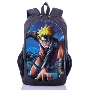 Рюкзак з принтом аніме Наруто Узумакі (backpack032)