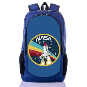 Рюкзак з принтом НАСА NASA (backpack113)