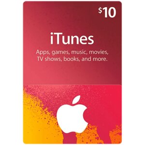 Карта подарункової картки iTunes $ 10 (США) (Inf. Consult. Сервіс)