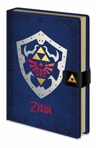 Notebook Pyramid International Легенда Zelda - Hylian Shield Premium Notebook