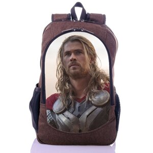 Рюкзак з принтом Тор Марвел Бог (backpack101)