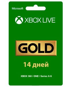 Підписка Xbox Live Gold - 14 днів (UA / EU / US) (інф.-консульт. Послуга)