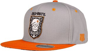 Кепка Gaya Call of Duty Black Ops 4 Snapback "Patch" Grey