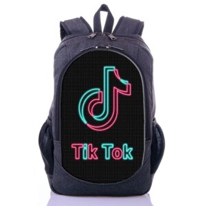 Рюкзак с принтом Тик Ток (backpack031)