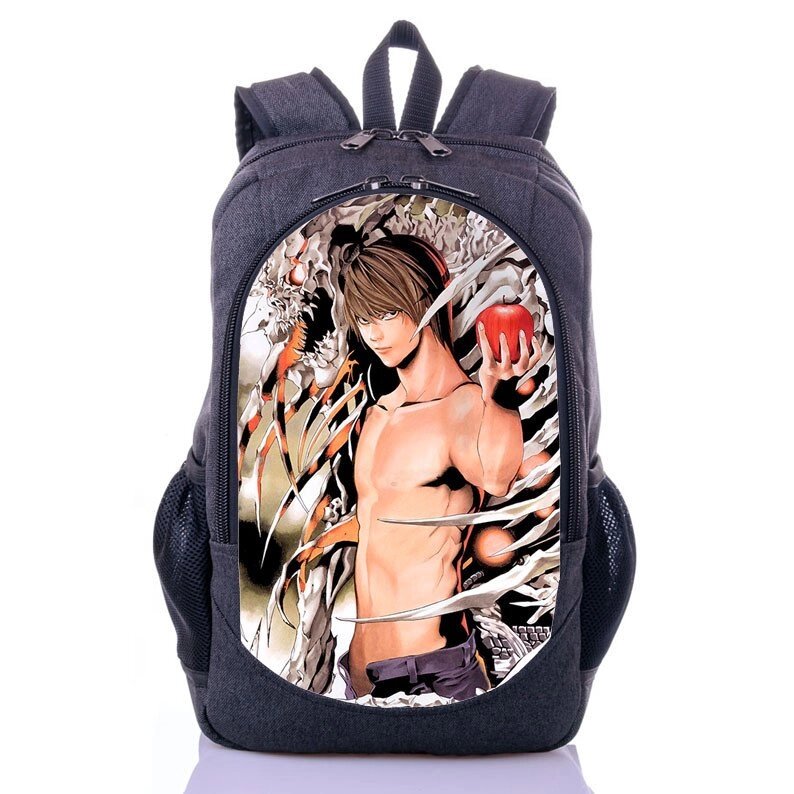 Рюкзак с принтом аниме Кира Лайт Ягами Тетрадь Смерти (backpack070) ##от компании## Интернет-магазин «Game Cards» - ##фото## 1