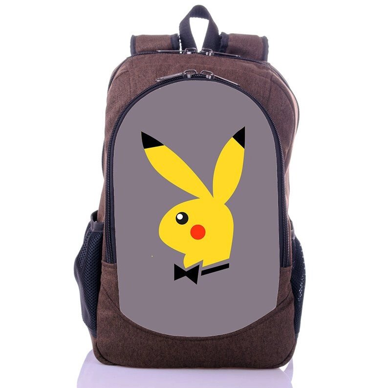 Рюкзак с принтом аниме покемон Пикачу (backpack041) ##от компании## Интернет-магазин «Game Cards» - ##фото## 1