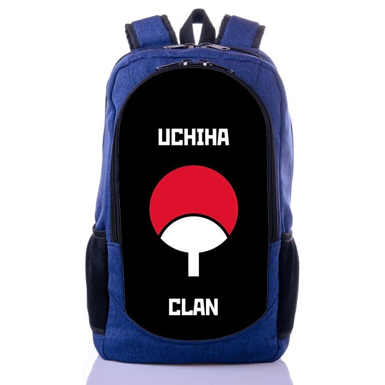 Рюкзак з принтом амніме Клан Учіха Герб Наруто (backpack103) від компанії Інтернет-магазин «Game Cards» - фото 1