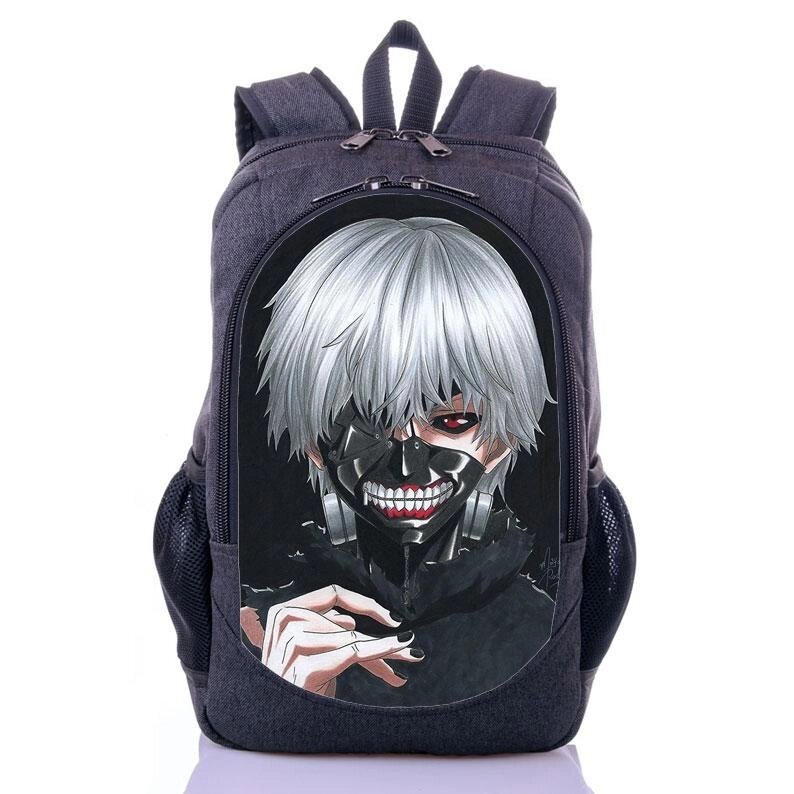 Рюкзак з принтом аніме Канеко Токійський Гуль (backpack011) від компанії Інтернет-магазин «Game Cards» - фото 1
