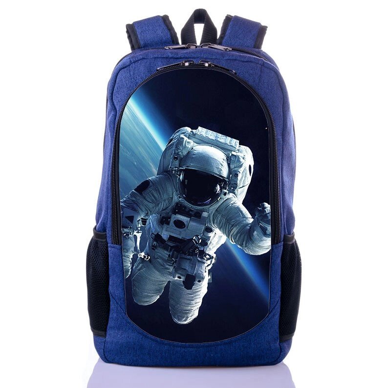Рюкзак з принтом космос Наса NASA (backpack064) від компанії Інтернет-магазин «Game Cards» - фото 1