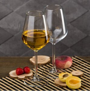 Набір скляних келихів Pasabahce Алегра для вина 490мол 6шт (440065(6)