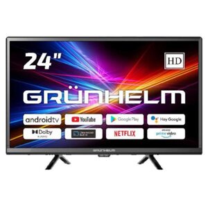 Телевизор 24, Google Android TV 11.0 - 24H300-GA11 T2 SMART TV, color box