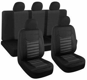 Чохли для автомобільних сидінь Milex Touring чорні PS-T25001