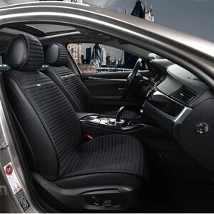 Накидки на сидіння автомобіля Elegant Napoli EL 700 216 передні чорного кольору