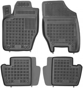 Килимки в салон Citroen C4 I 2004 - 2010, C4 II 2010 - 2017, Peugeot 307 2001 - 2011 Rezaw-Plast 201206
