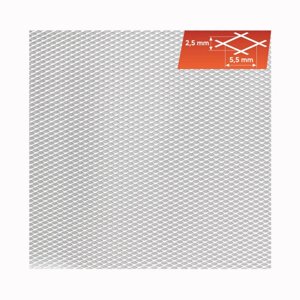 Сітка бампера Elegant №1 1м х20 см хром EL 512021/1