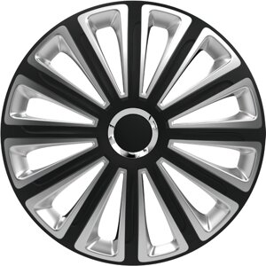 Ковпаки на колеса R14 Versaco Trend RC Black&Silver чорно-сріблясті