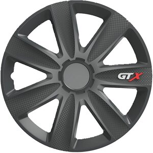 Ковпаки на колеса R15 Versaco GTX Carbon Graphite графітового кольору