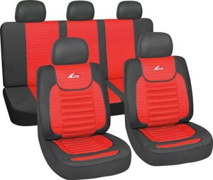 Чохли для автомобільних сидінь Milex Touring червоні PS-T25004