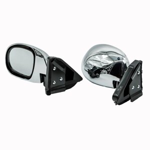 Автомобільні бокові дзеркала 230*127*125 мм хромовані, сферичні Elegant EL 130 517