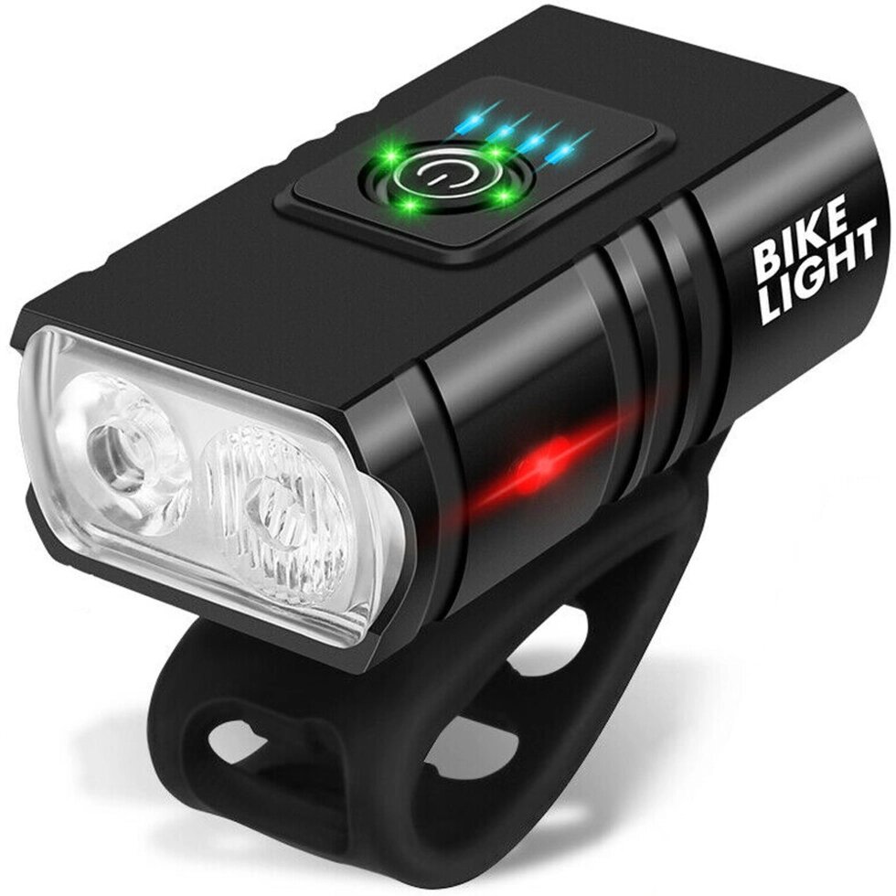 Акумуляторний велосипедний ліхтар Bike Light BK-02 Pro, 2XPE | Велофара на кермо від компанії Гаджет Гік - Магазин гаджетів - фото 1