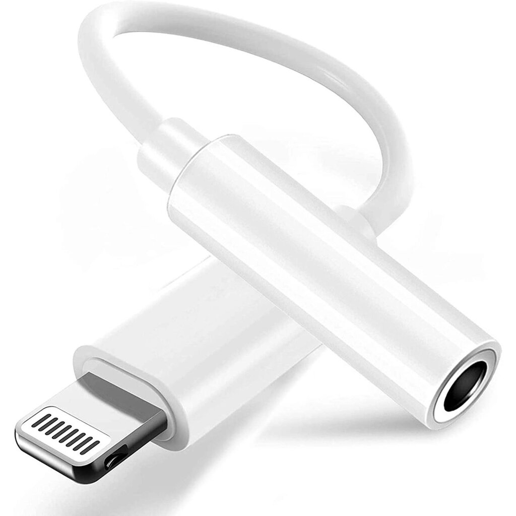 Аудіо адаптер-перехідник Apple Lightning – miniJack 3.5mm, для iPhone Hoco LS34 від компанії Гаджет Гік - Магазин гаджетів - фото 1