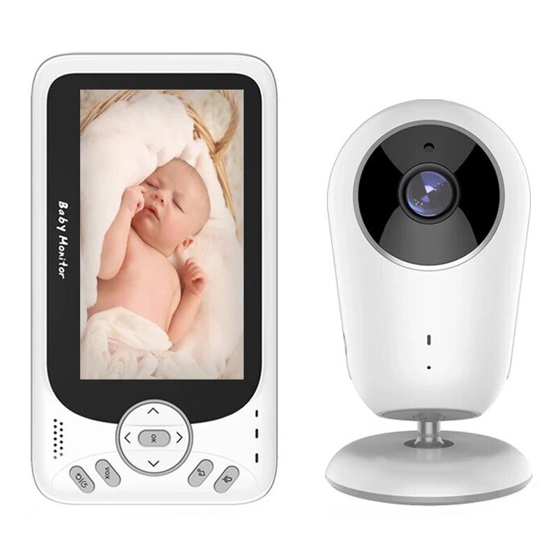 Бездротова відеоняня з двостороннім аудіозв'язком Baby Monitor VB608, з датчиком температури від компанії Гаджет Гік - Магазин гаджетів - фото 1