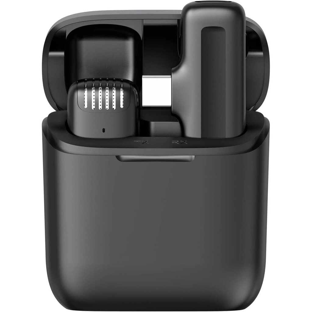 Бездротовий петличний Type-C мікрофон Savetek P31, петличка для Android смартфонів, з зарядним кейсом, до 20м від компанії Гаджет Гік - Магазин гаджетів - фото 1