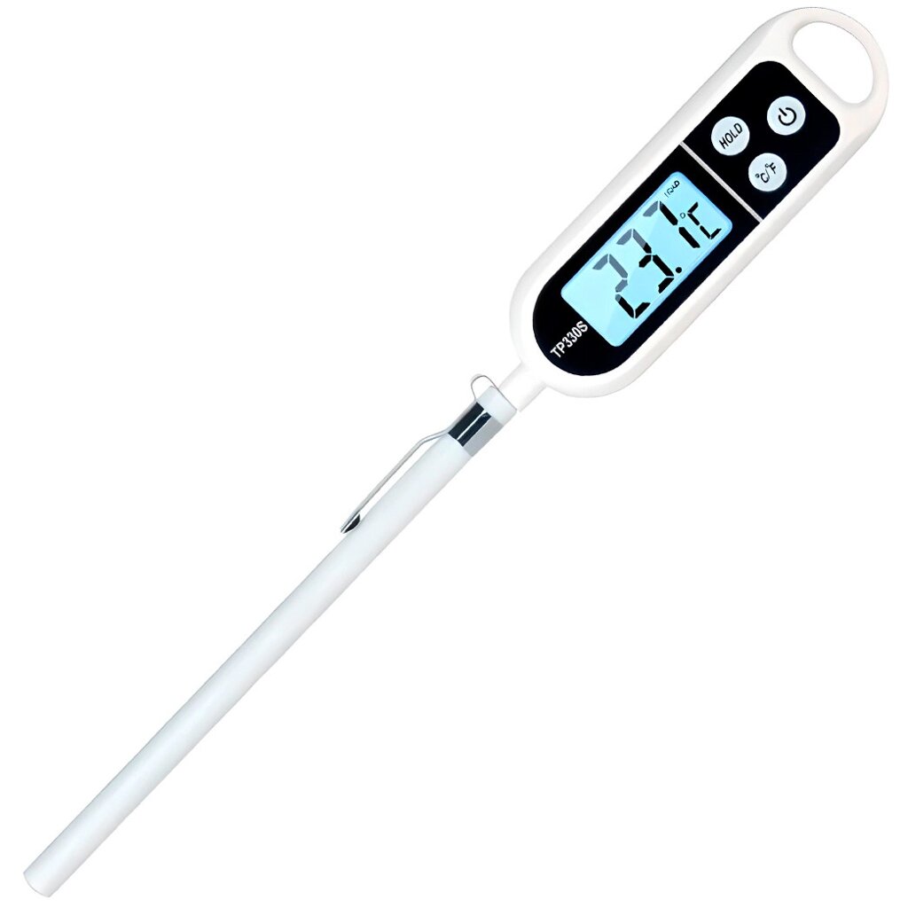 Цифровий кухонний термометр зі щупом UChef TP330S + пластиковий тубус для зберігання, до 300°C, з підсвіткою від компанії Гаджет Гік - Магазин гаджетів - фото 1
