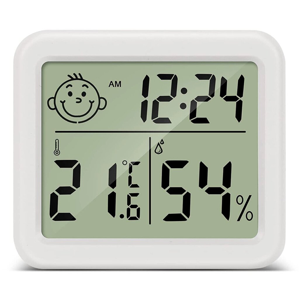 Цифровий термометр - гігрометр Uchef CX-0813 з годинником, календарем та індикатором комфорту від компанії Гаджет Гік - Магазин гаджетів - фото 1