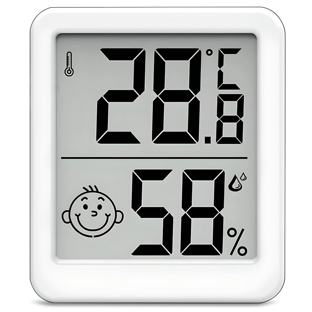 Електронний кімнатний термометр-гігрометр UChef YZ-6050, домашня метеостанція з індикатором комфорту від компанії Гаджет Гік - Магазин гаджетів - фото 1