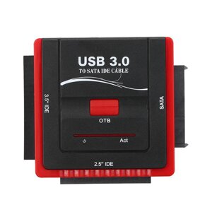 Багатопортовий адаптер USB 3,0 to SATA IDE 888U3 | перехідник для жорстких дисків