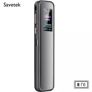 Професійний цифровий диктофон з активацією голосом Savetek GS-R60, 8 Гб, до 25 годин запису
