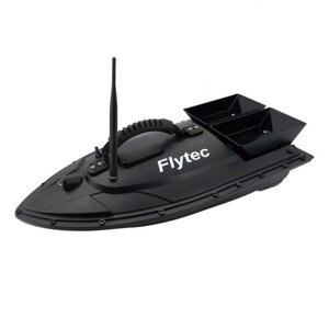 Кораблик для підгодовування риби Flytec HQ2011 з пультом радіоуправління, чорний