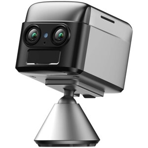 WiFi міні камера відеоспостереження Camsoy S70W, з подвійною лінзою та датчиком руху, до 70 днів автономної роботи,