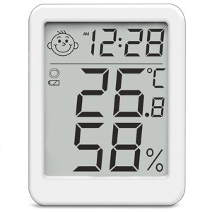 Термогігрометр для дому з моніторингом температури та вологості UChef YZ-6046b, з Bluetooth з'єднанням зі смартфоном