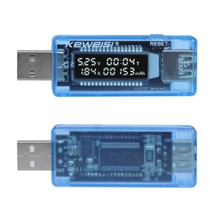 USB тестер напряжения с цифровым дисплеем Keweisi